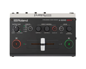 ROLV02HDMK2 - Roland Pro AV V 02HD MKII Two Camera Streaming Video Switcher Image 1
