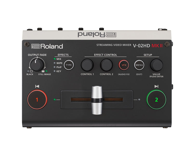 ROLV02HDMK2 - Roland Pro AV V 02HD MKII Two Camera Streaming Video Switcher Image 1