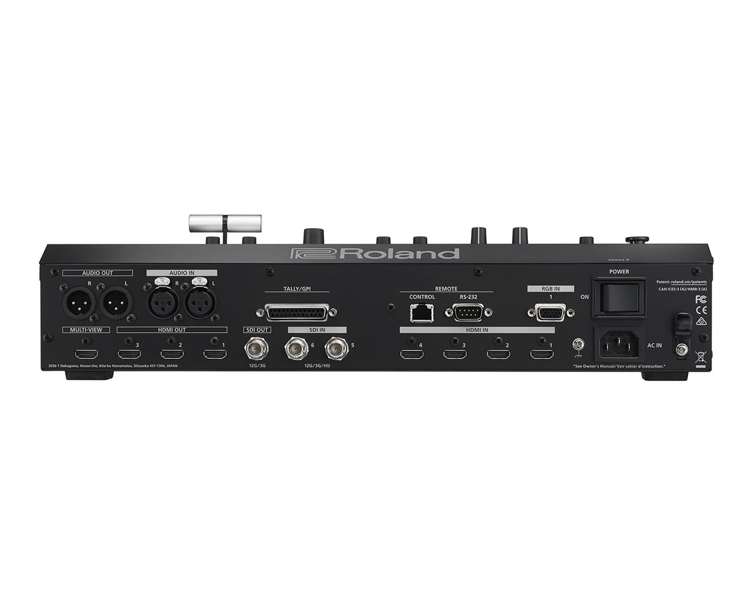 ROLV600UHD - Roland Pro AV V 600UHD Multi Format 4K HDR Video Switcher 4 x HDMI In and Out Image 4