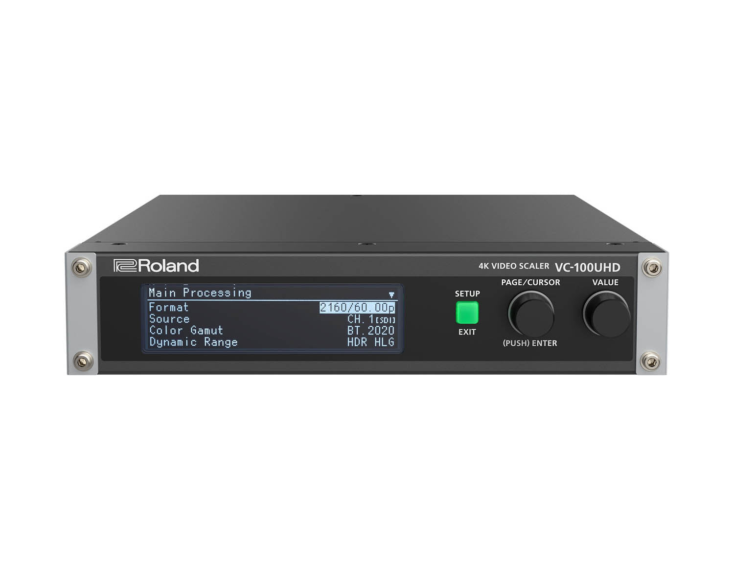 ROLVC100UHD - Roland Pro AV VC 100UHD 4K Video Scaler for SDI or HDMI or USB Streaming Image 1