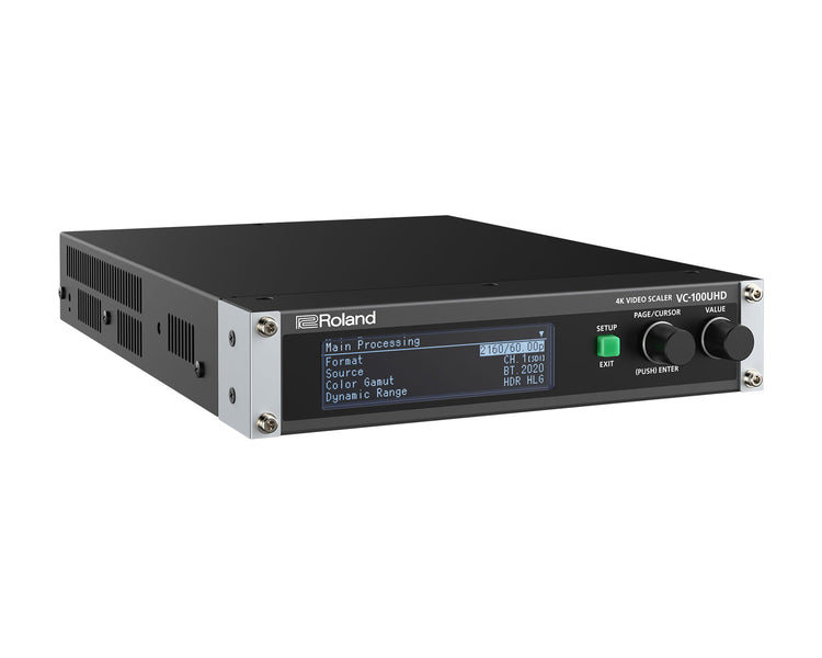ROLVC100UHD - Roland Pro AV VC 100UHD 4K Video Scaler for SDI or HDMI or USB Streaming Image 2
