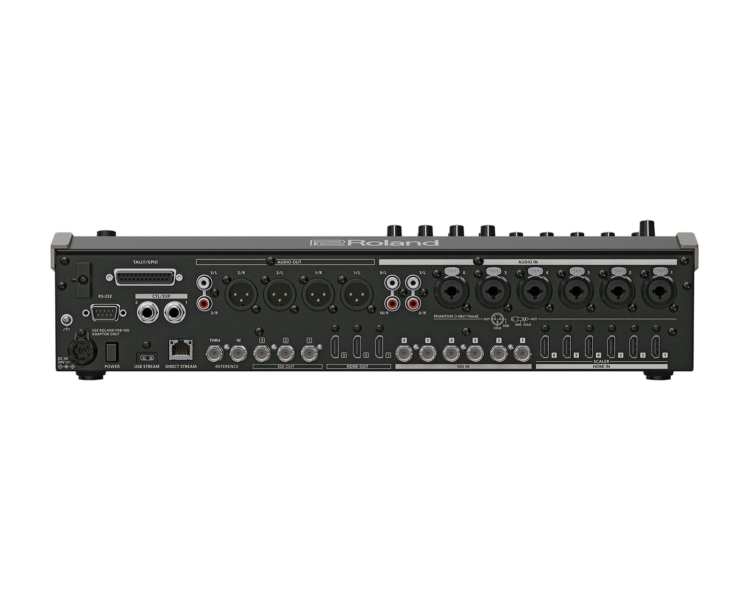 ROLVR120HD - Roland Pro AV VR 120HD Direct Streaming AV Mixer HDMI 6 In or 3 Out and SDI 6 In or 3 Out Image 5