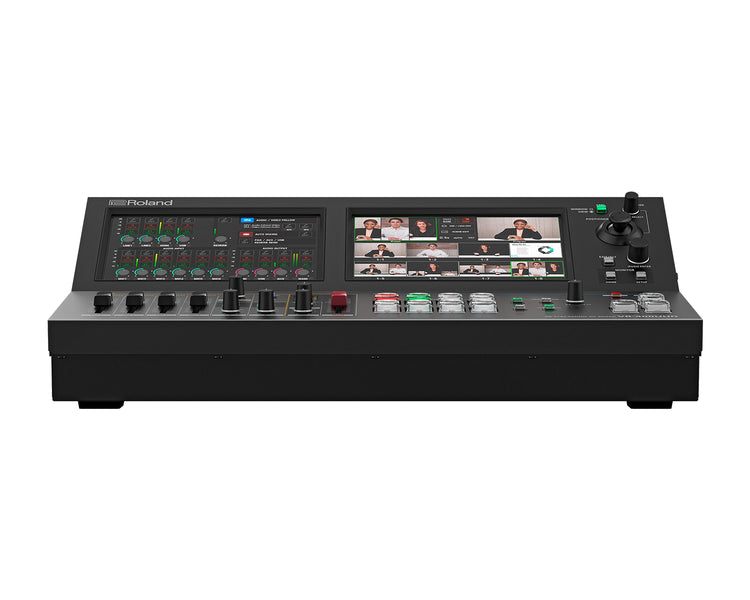 ROLVR400UHD - Roland Pro AV VR 400UHD 4K Streaming AV Mixer with Dual 7inch Touchscreens Image 2