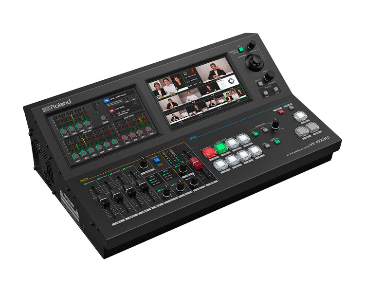 ROLVR400UHD - Roland Pro AV VR 400UHD 4K Streaming AV Mixer with Dual 7inch Touchscreens Image 3