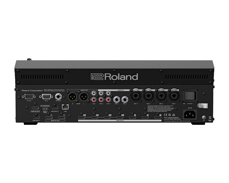 ROLVR400UHD - Roland Pro AV VR 400UHD 4K Streaming AV Mixer with Dual 7inch Touchscreens Image 7