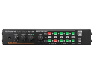 ROLXS42H - Roland Pro AV XS 42H Multi format Video AV Matrix Switcher 4 In or 2 Out 1U Image 1