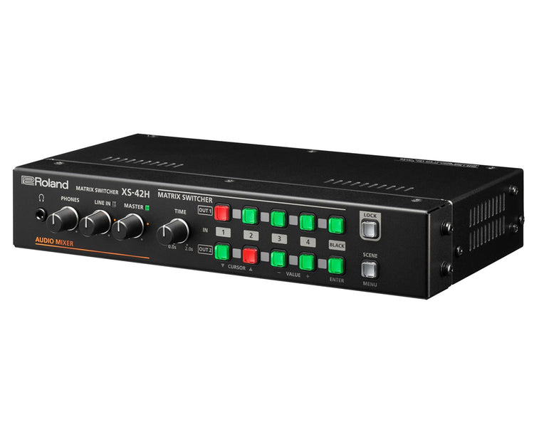 ROLXS42H - Roland Pro AV XS 42H Multi format Video AV Matrix Switcher 4 In or 2 Out 1U Image 3