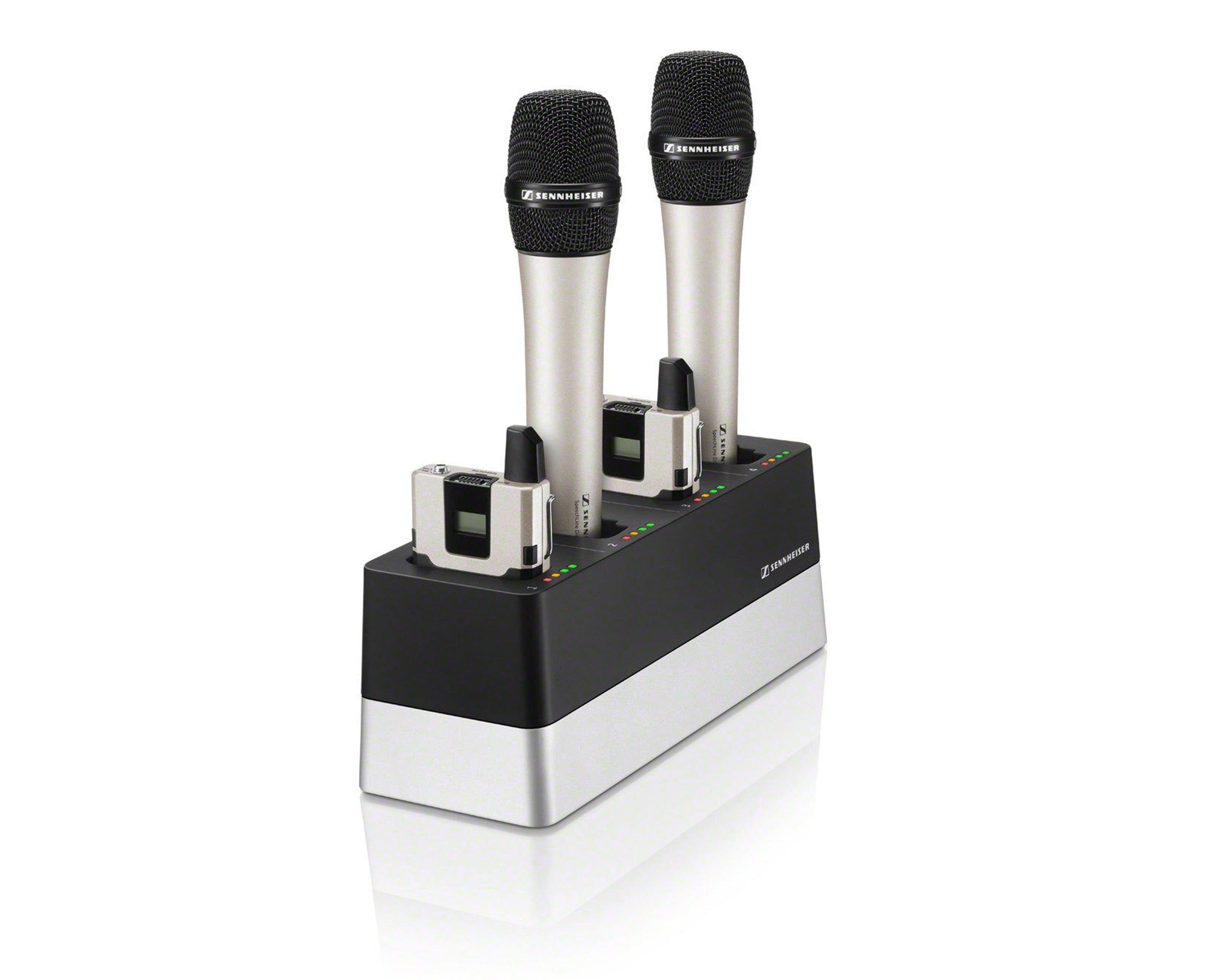 SENCHG4NUK - Sennheiser CHG 4N UK 4 Slot Network Enabled Charger for SL Handheld or Bodypack Image 1