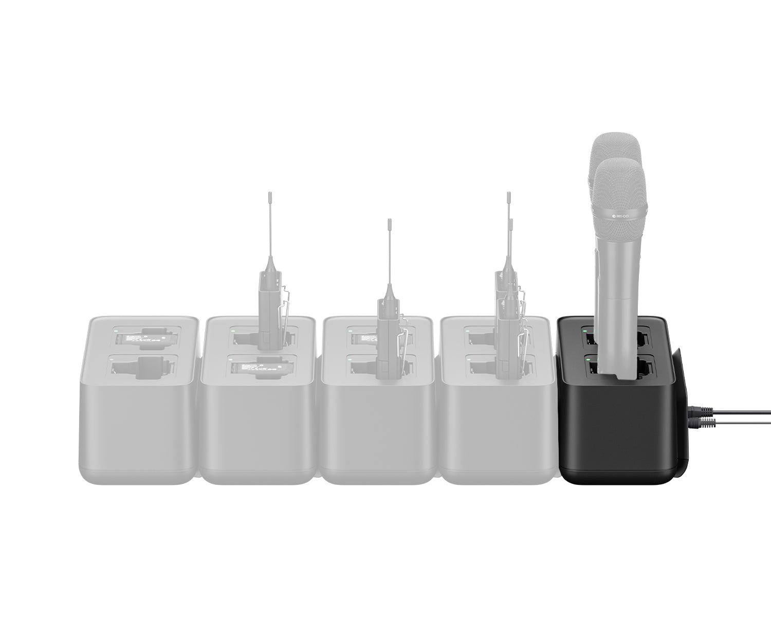 SENCHG70NCK - Sennheiser CHG 70N C and PSU KIT Dual Network Charger with Cascading for EW DX Image 4