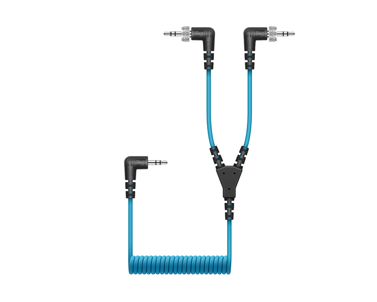 SENCL35Y - Sennheiser CL35 Y Locking 3.5mm TRS Splitter Cable for EW DP Image 1