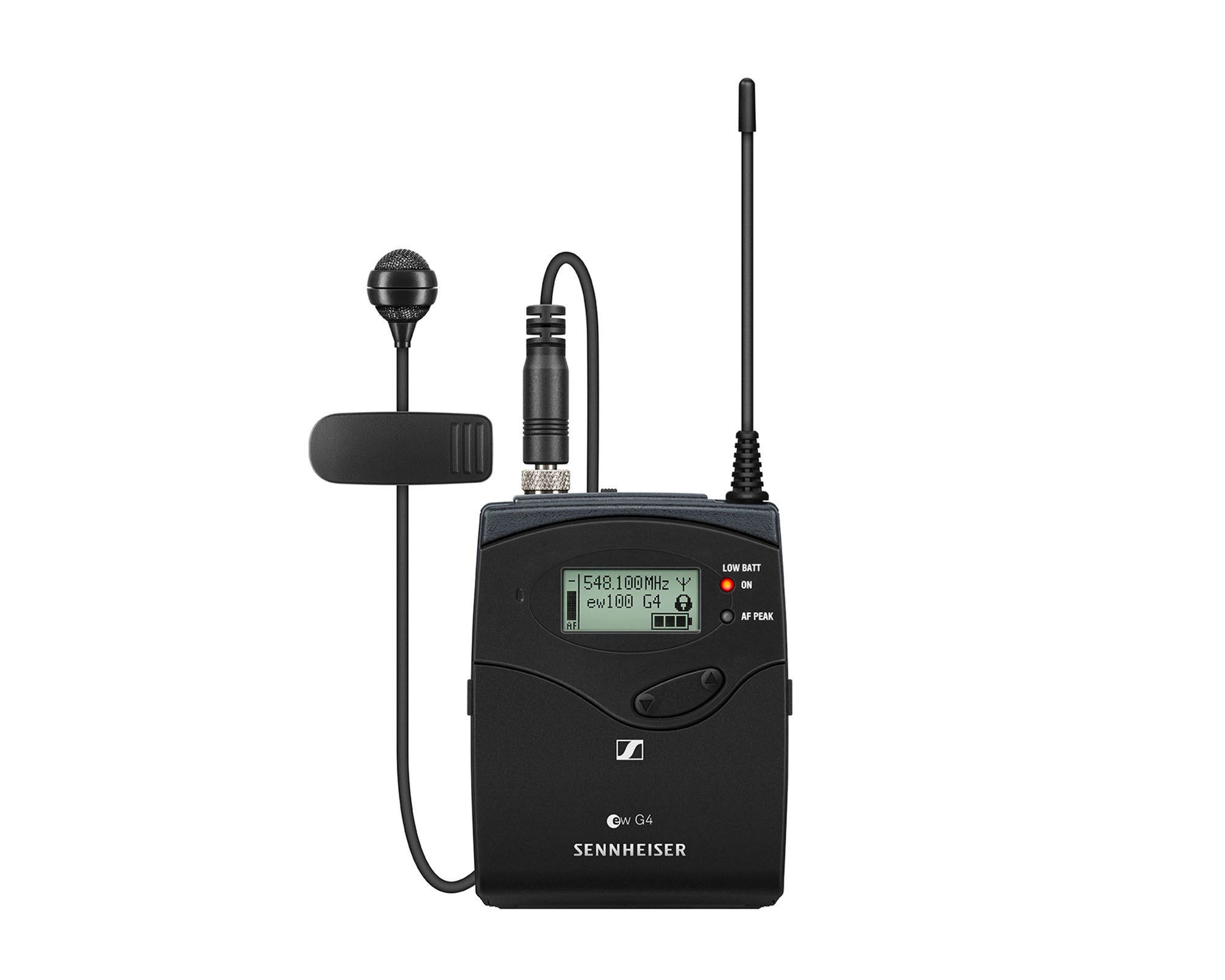 SENEW100438 - Sennheiser EW100 G4 ME4 GB Lapel System with ME4 Cardioid Mic CH38 Image 2