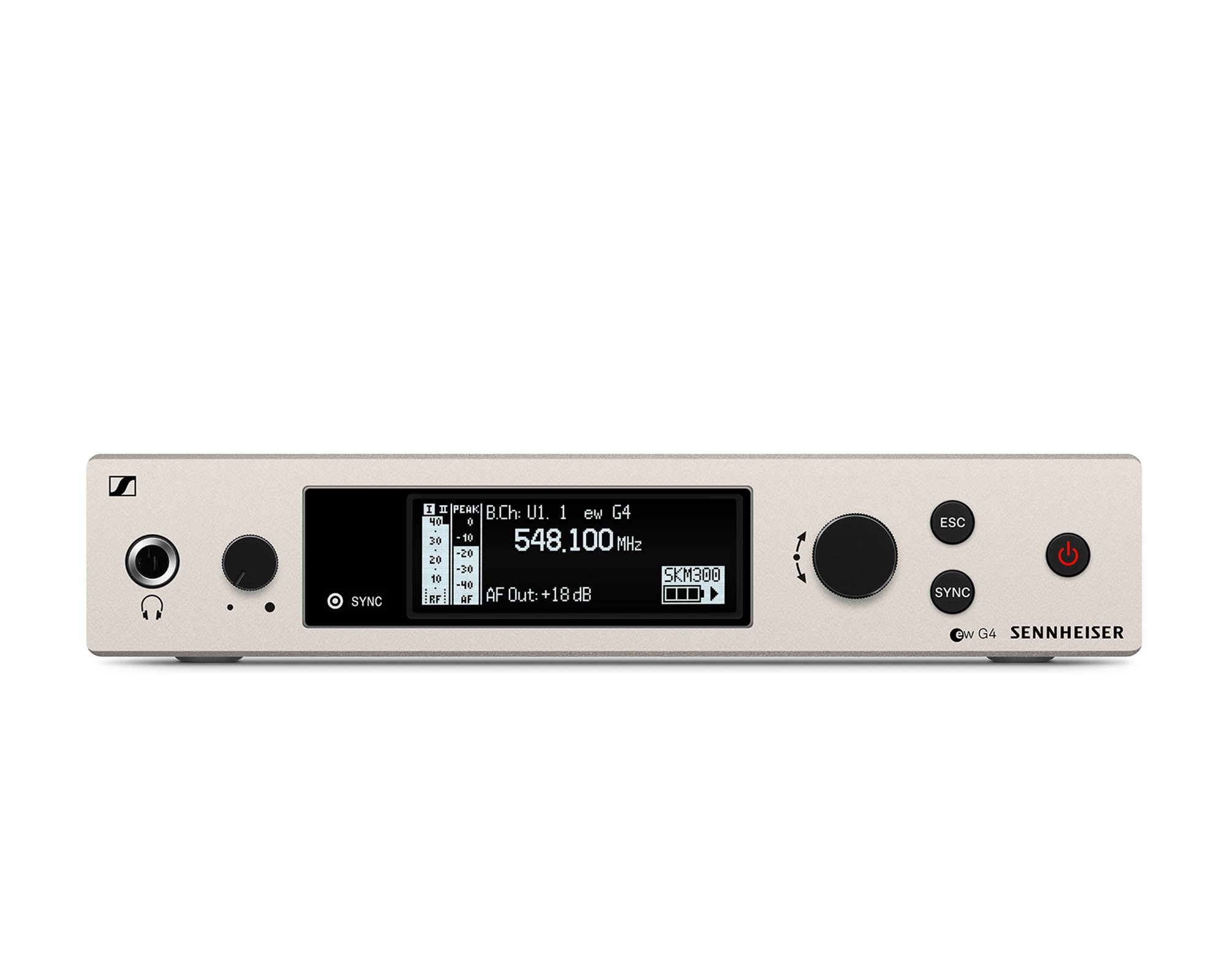 SENEW300SL38 - Sennheiser EW300 G4 GBW Headset System with SpeechLine SL1 Omni Headmic CH38 Image 2