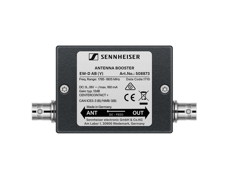 SENEWDAB1G8 - Sennheiser EW D AB Antenna Booster (Y) 1.8GHz Image 2