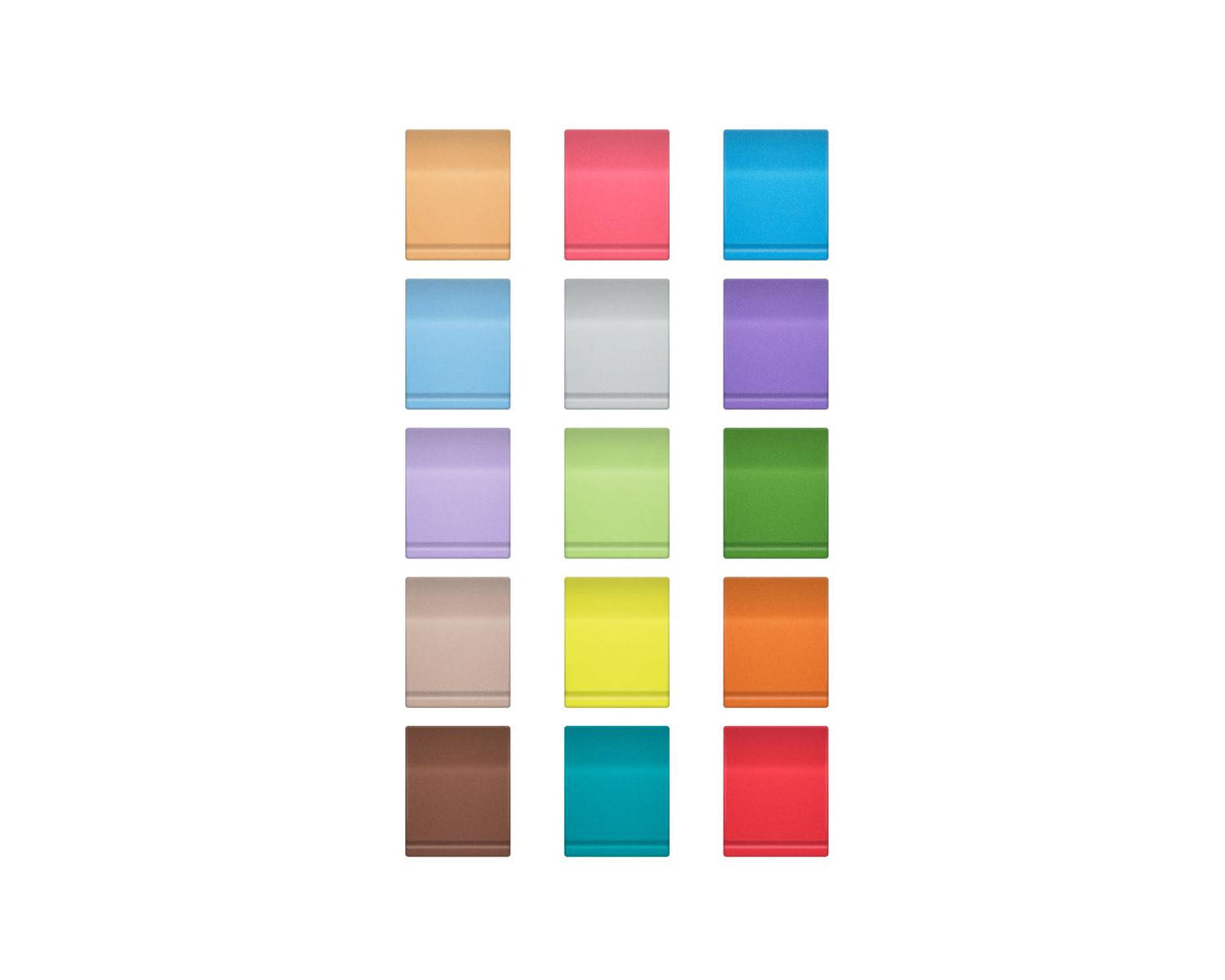 SENEWDCCSC - Sennheiser EW D Colour Coding Set for ew Digital Handheld Transmitters Image 1