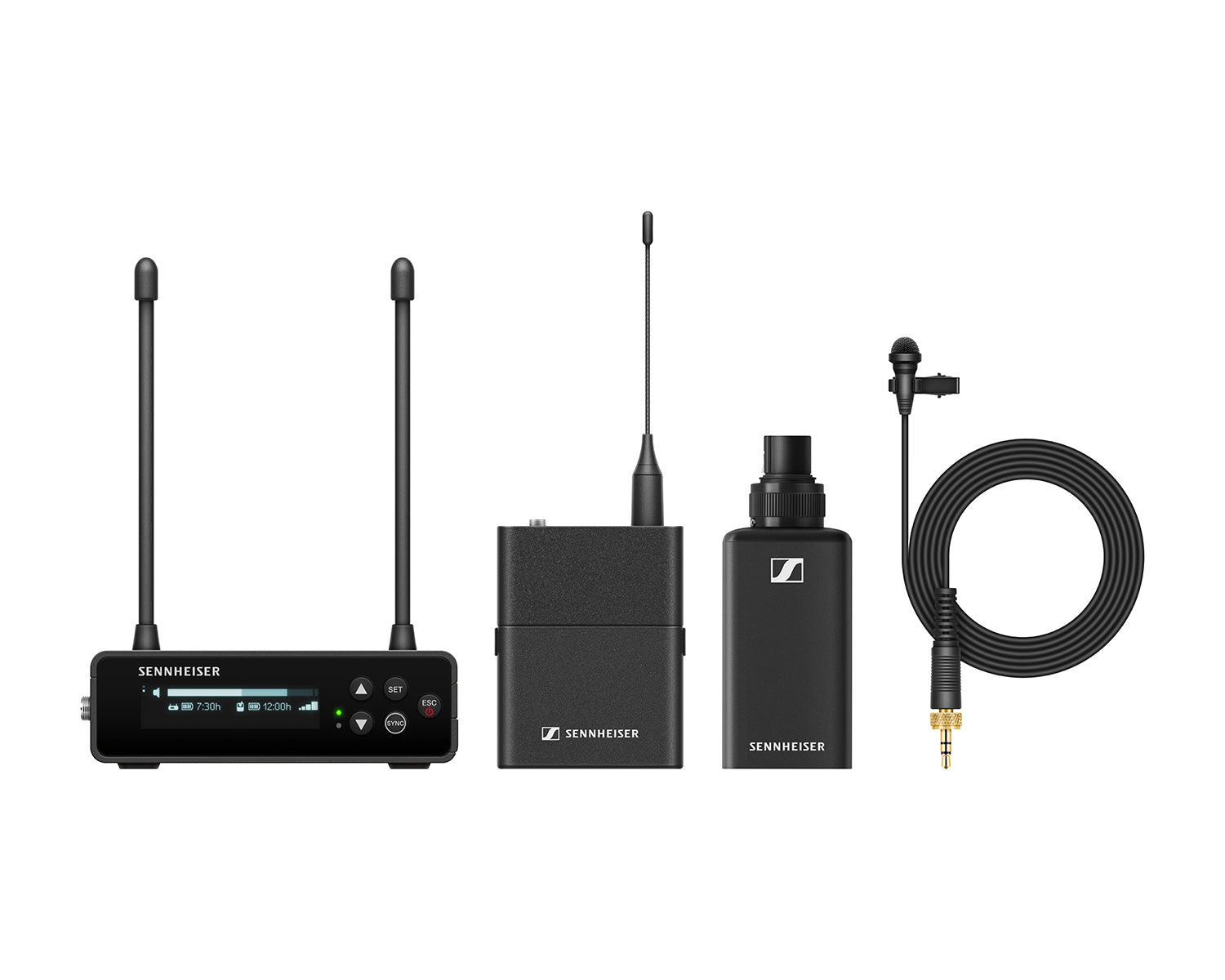 SENEWDPENG18 - Sennheiser EW DP ENG SET Portable Wireless Mic System SKP and ME2 (Y1 3) 1.8GHz Image 1