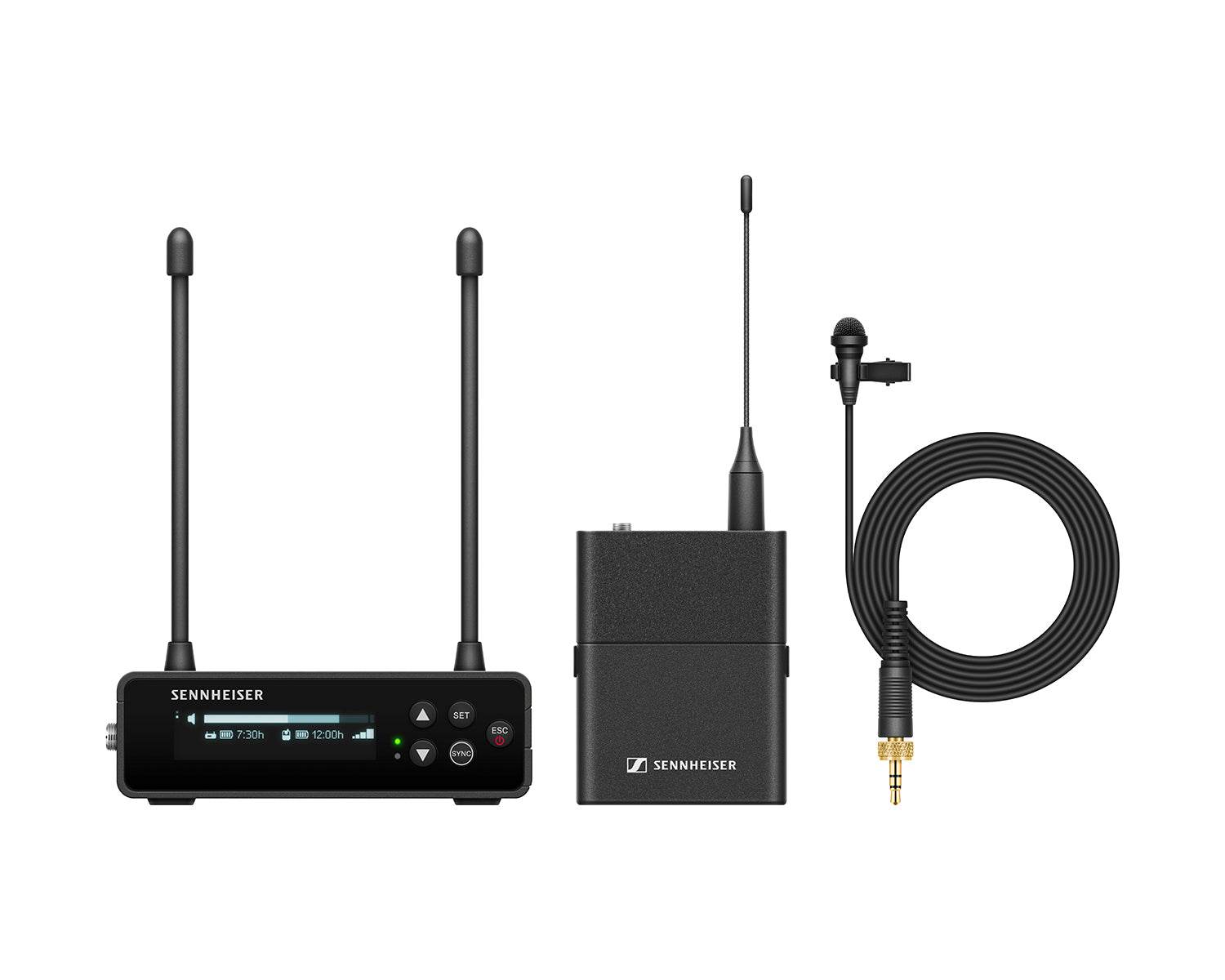 SENEWDPME270 - Sennheiser EW DP ME2 SET Portable Wireless Lapel Mic System (U1 or 5) CH70 Image 1