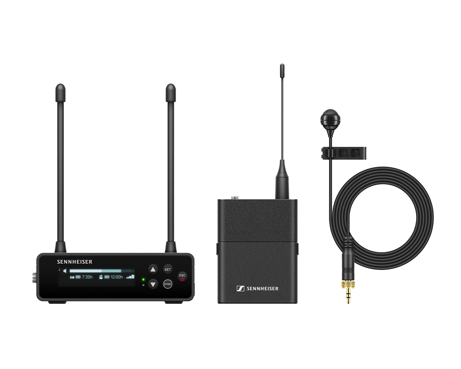 SENEWDPME438 - Sennheiser EW DP ME4 SET Portable Wireless Lapel Mic System (S1 7) CH38 Image 1
