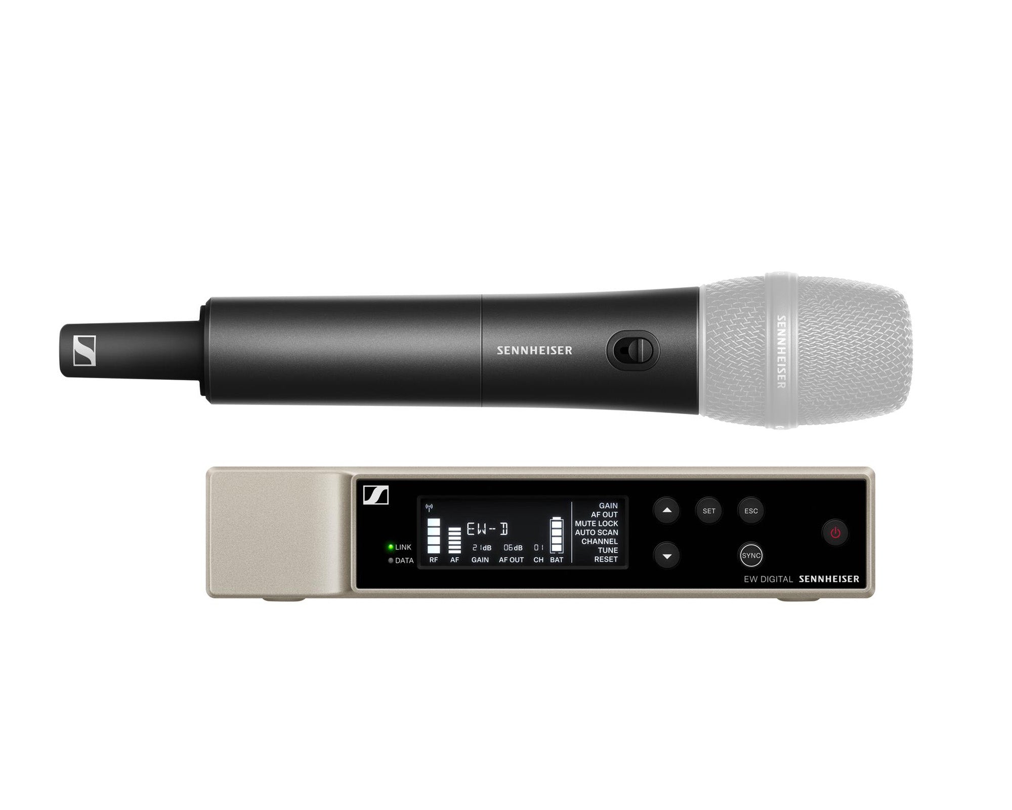 SENEWDSKMS18 - Sennheiser EW D SKM S Base Set Handheld System EXC Capsule (Y1 3) 1.8GHz Image 1