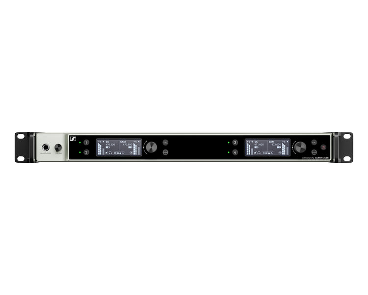 SENEWDXE4D38 - Sennheiser EW DX EM 4 DANTE QUAD 19inch Wireless Receiver 1U (S1 10) CH38 Image 1