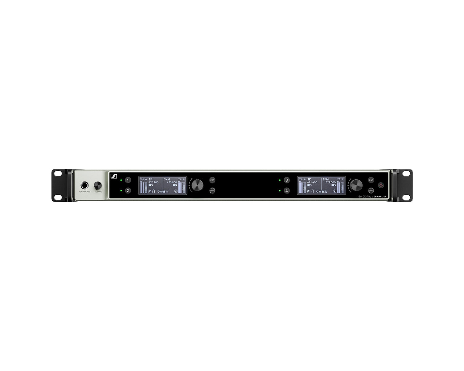 SENEWDXE4D70 - Sennheiser EW DX EM 4 DANTE QUAD 19inch Wireless Receiver 1U (U1 or 5) CH70 Image 1
