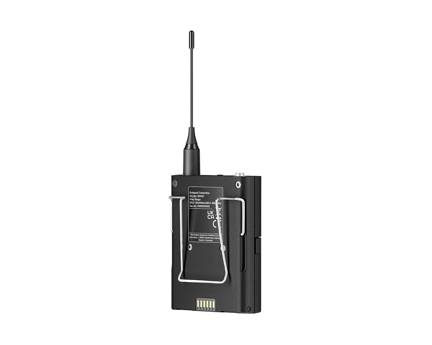 SENEWDXSK338 - Sennheiser EW DX SK 3 PIN Bodypack Transmitter (S1 10) CH38 Image 2