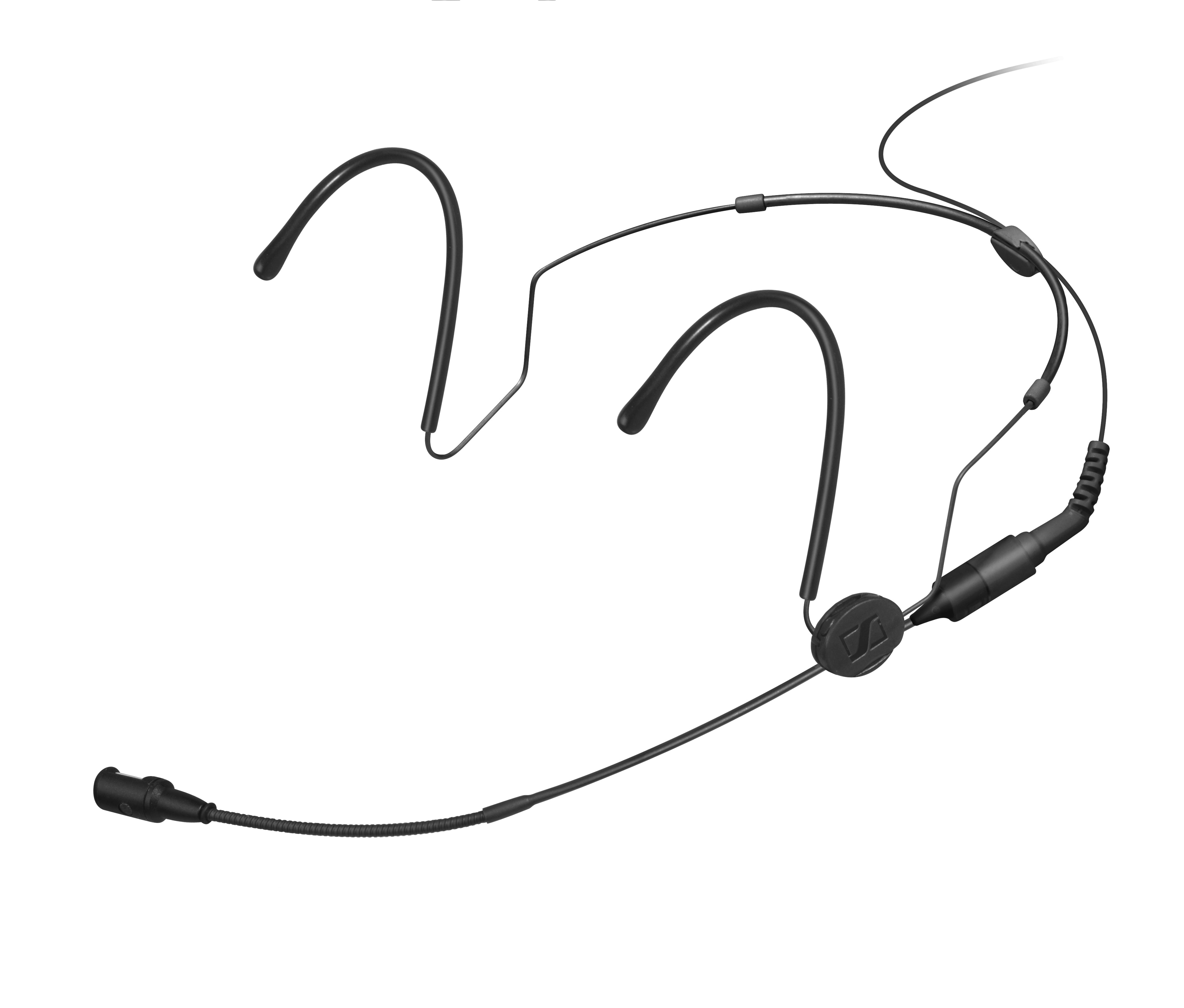 SENHSP4EW - Sennheiser HSP 4 ew Cardioid Modular Headmic 3.5mm Jack Black Image 1