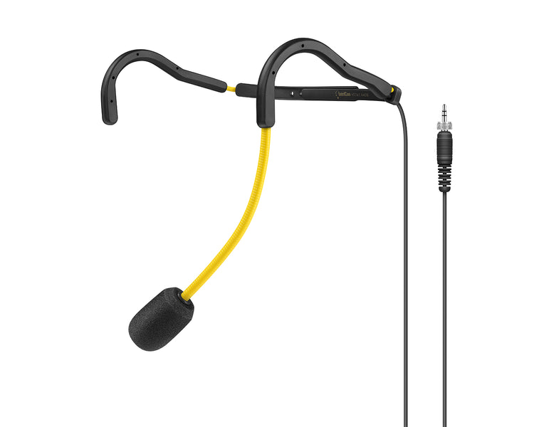 SENHT747Y - Sennheiser HT 747 Supercardioid Sweat Resistant Fitness Headset Mic Yellow Image 1