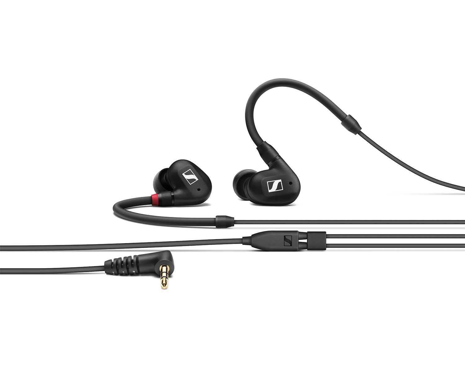 SENIE100PB - Sennheiser IE 100 PRO In Ear Monitoring Earphones (IEM) 1.3m Cable Black Image 1