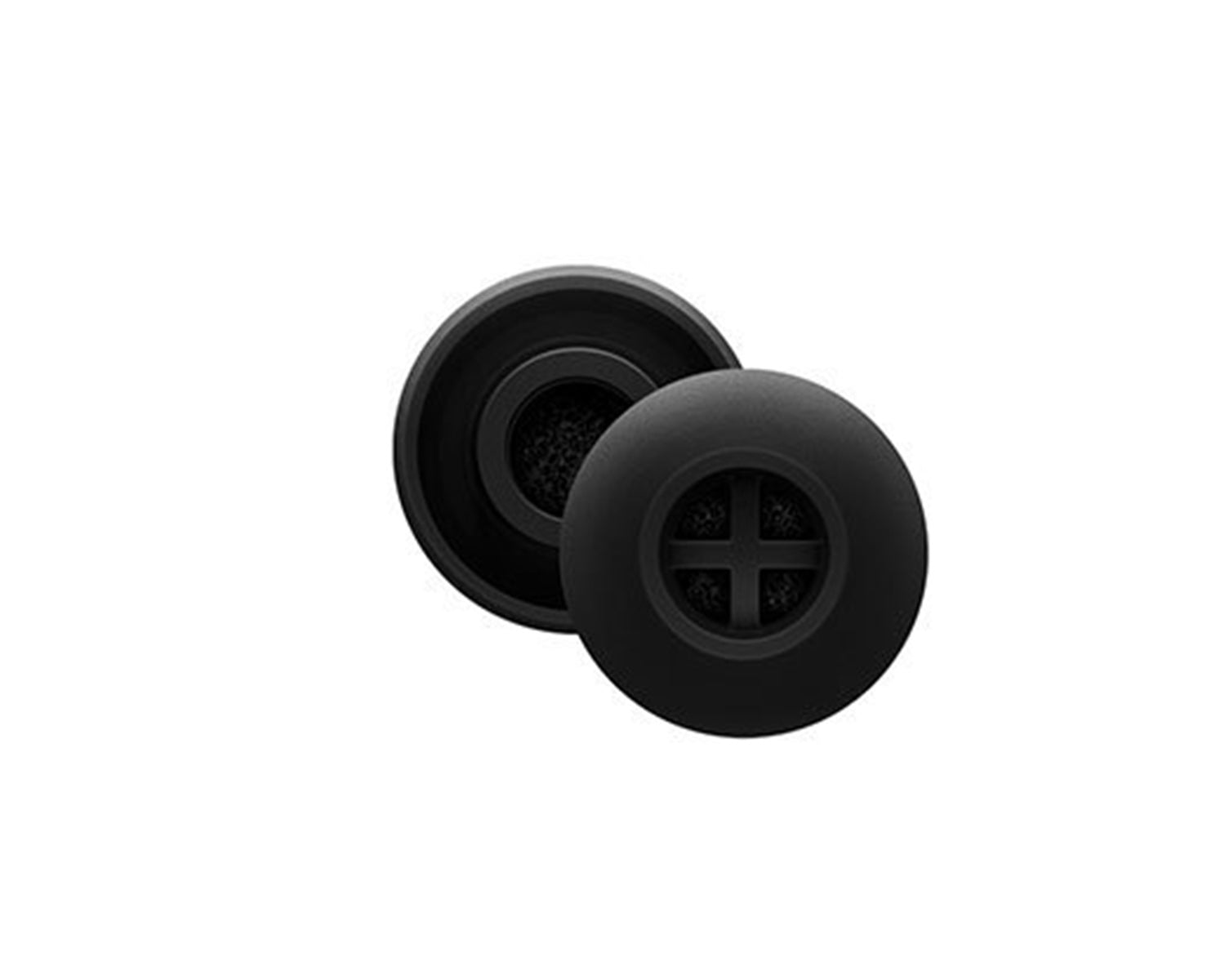 SENIE40SEAM - Sennheiser Silicone BLACK IEM Ear Tips Medium IE40 or 100 or 400 or 500 Pro (5 PAIRS) Image 1