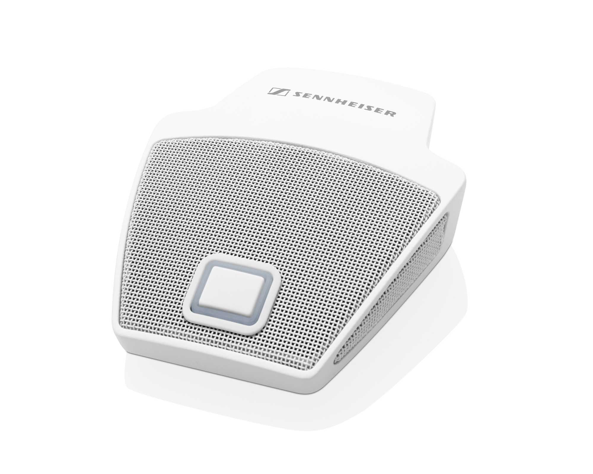 SENMEB114SW - Sennheiser MEB114SW Cardioid On table Boundary Mic and Button and LED White Image 1