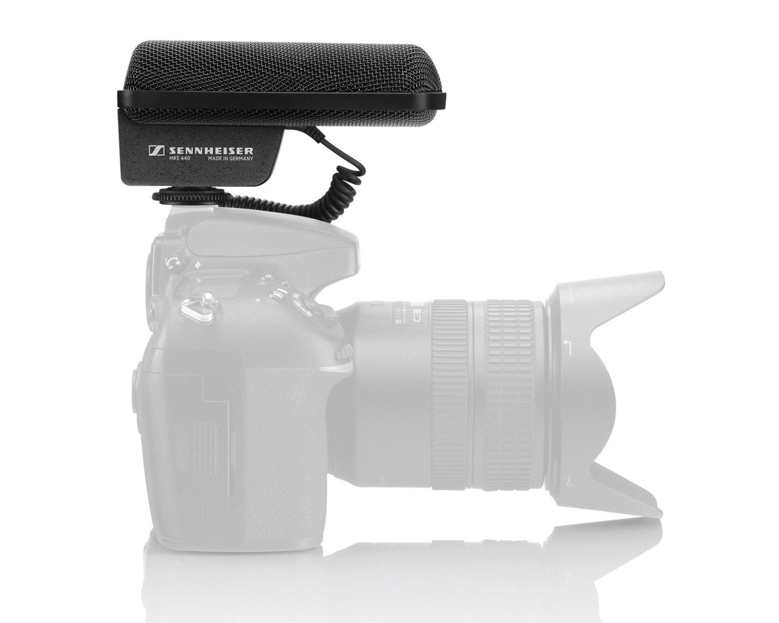 SENMKE440 - Sennheiser MKE 440 Compact V Stereo Shotgun Camera Microphone Image 2
