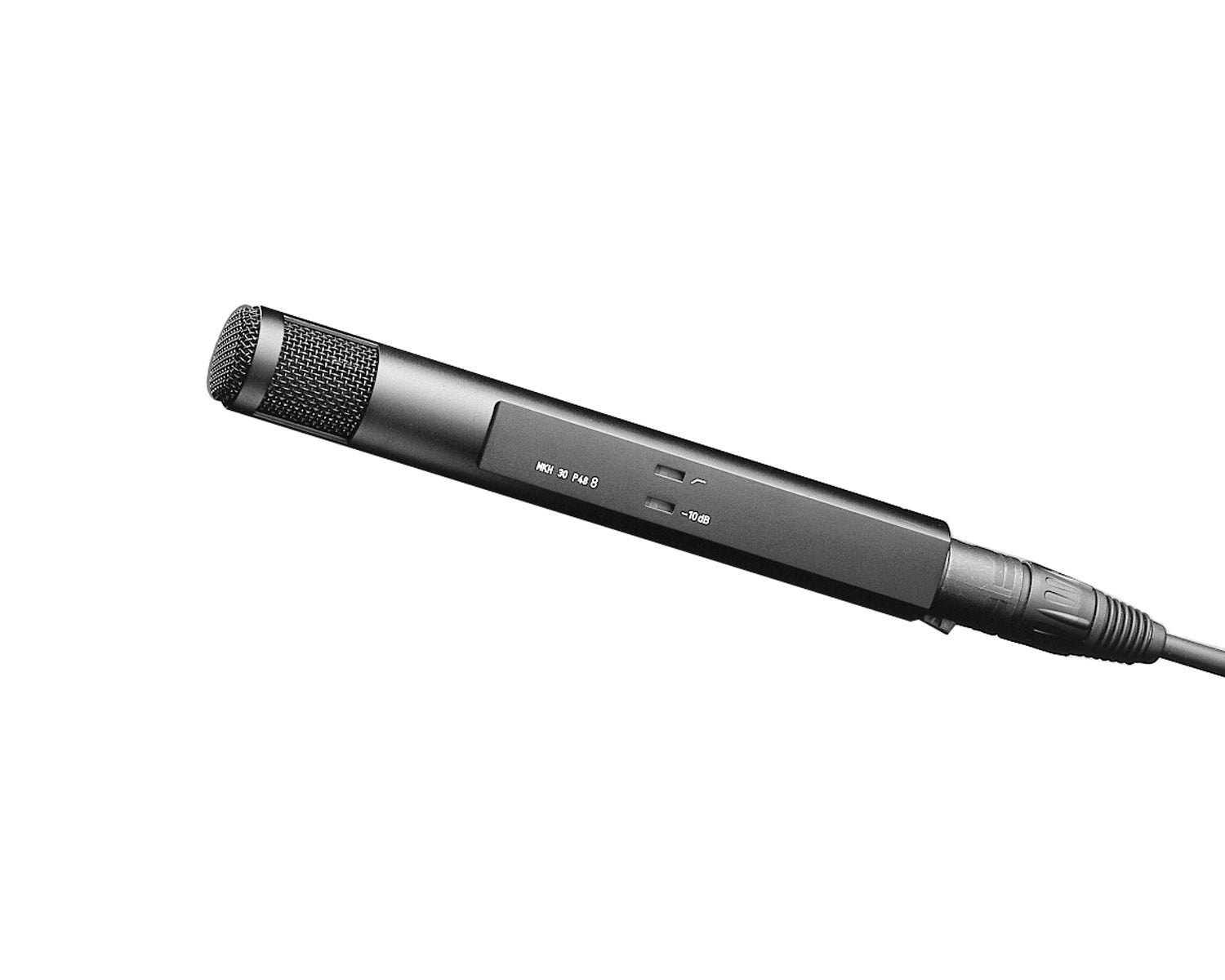 SENMKH30 - Sennheiser MKH 30 P48 RF Condenser Bi Directional Instrument Microphone Image 1