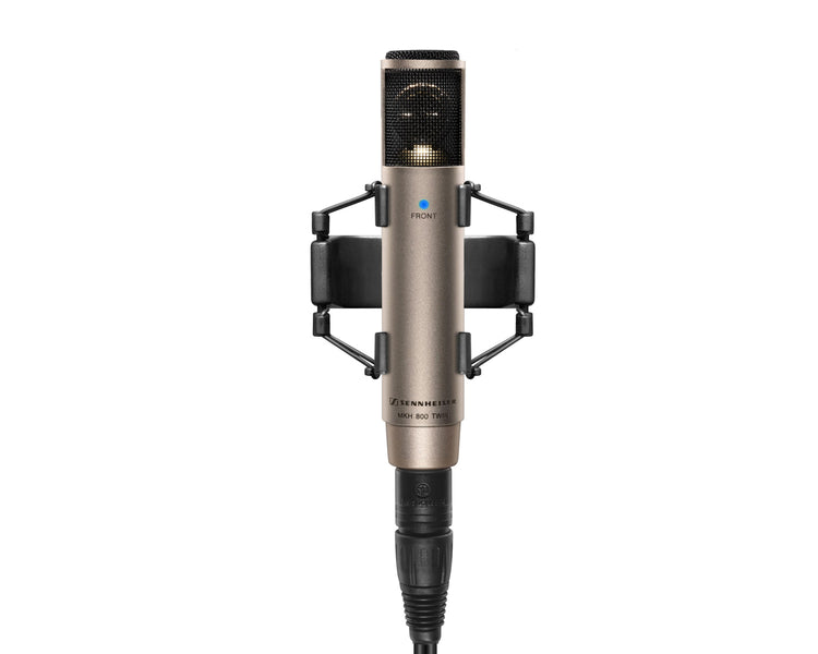 SENMKH8TWNIK - Sennheiser MKH 800 TWIN Ni Universal Studio Condenser Microphone Nickel Image 1