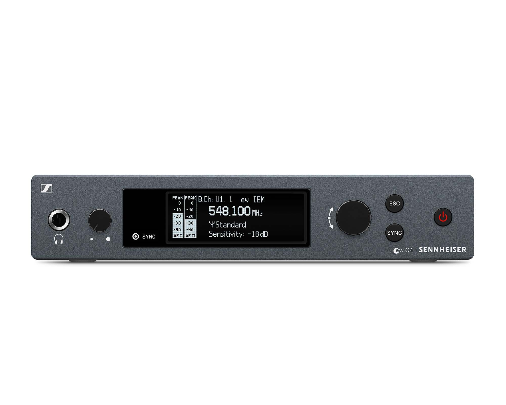 SENSRIEM38 - Sennheiser SRIEM G4 GB Rack Mount Transmitter for In Ear System CH38 Image 1