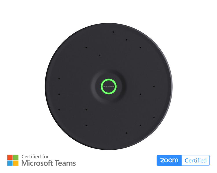 SENTCCMFB - Sennheiser TCC M F B TeamConnect Medium Flush Ceiling Mic 40m Black Image 1