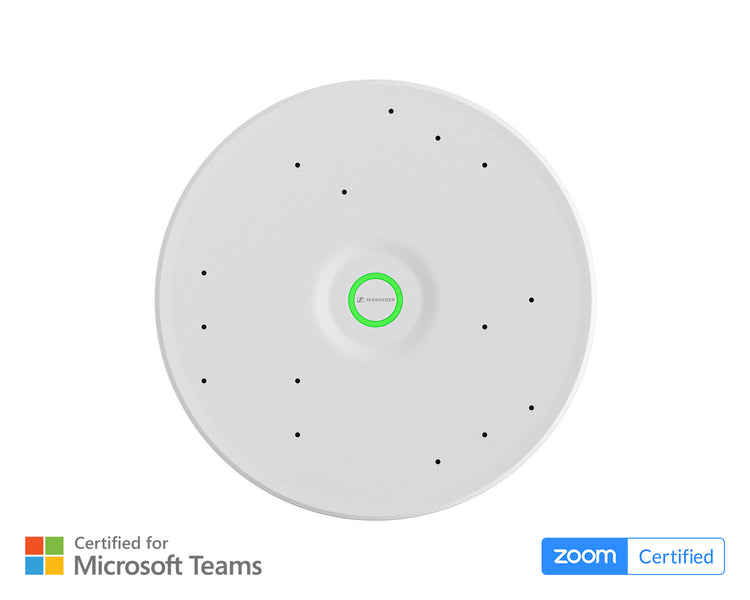 SENTCCMFW - Sennheiser TCC M F W TeamConnect Medium Flush Ceiling Mic 40m White Image 1