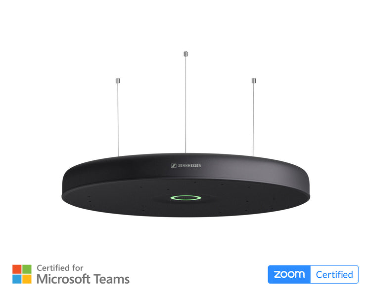 SENTCCMSB - Sennheiser TCC M S B TeamConnect Medium Hanging Ceiling Mic 40m Black Image 1