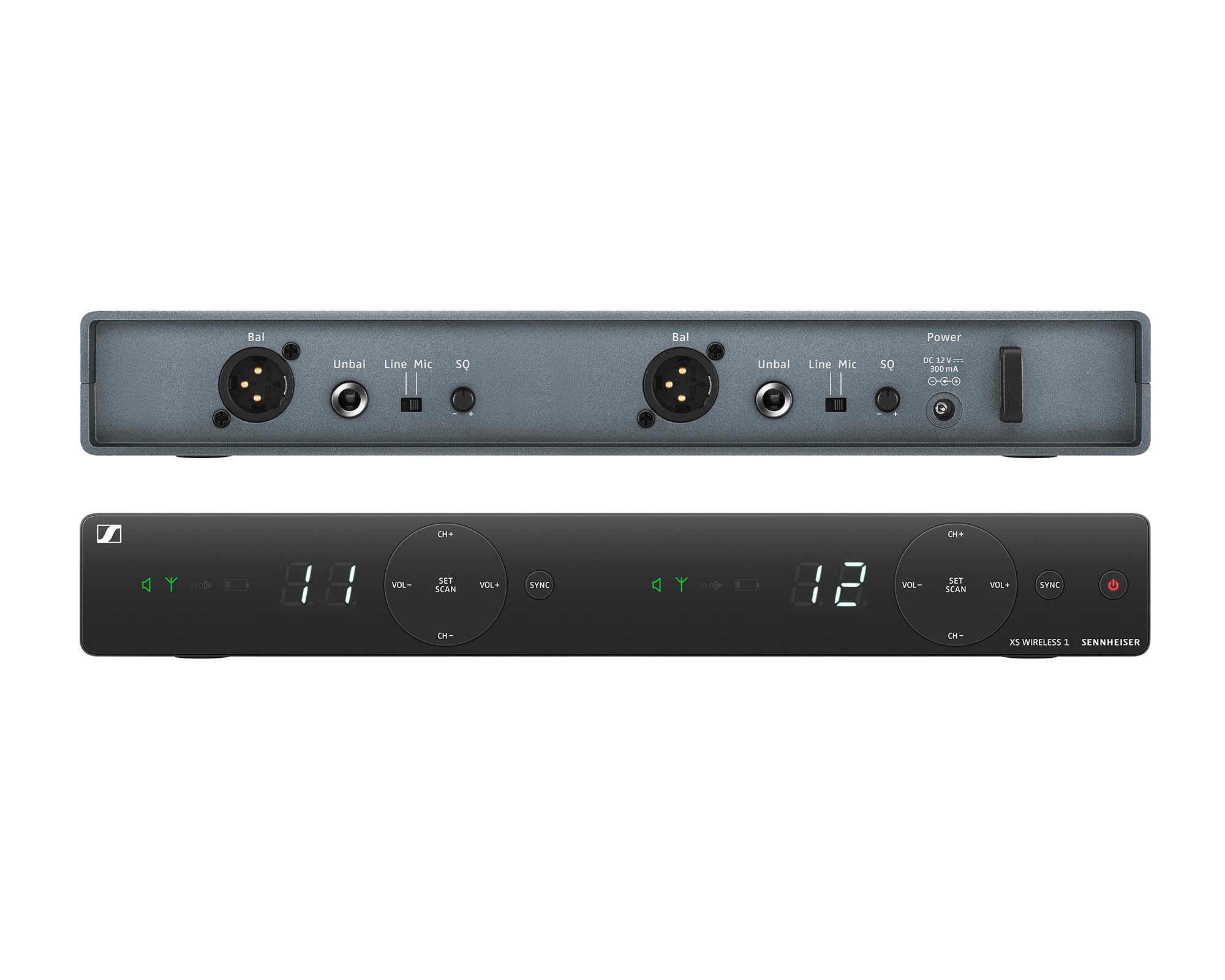 SENXSW1825DE - Sennheiser XSW1 825 E DUAL H or H System with E825 Cardioid Transmitters CH70 Image 3