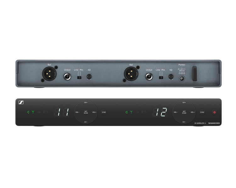 SENXSW1825DE - Sennheiser XSW1 825 E DUAL H or H System with E825 Cardioid Transmitters CH70 Image 3