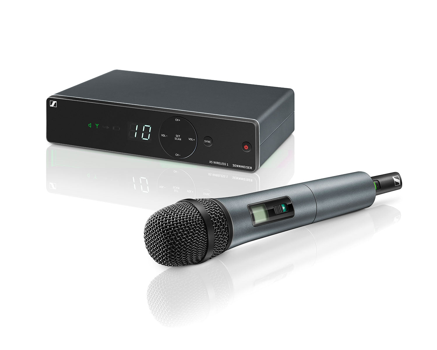 SENXSW1825E - Sennheiser XSW1 825 E Handheld Mic System with E825 Cardioid Txmitter CH70 Image 1