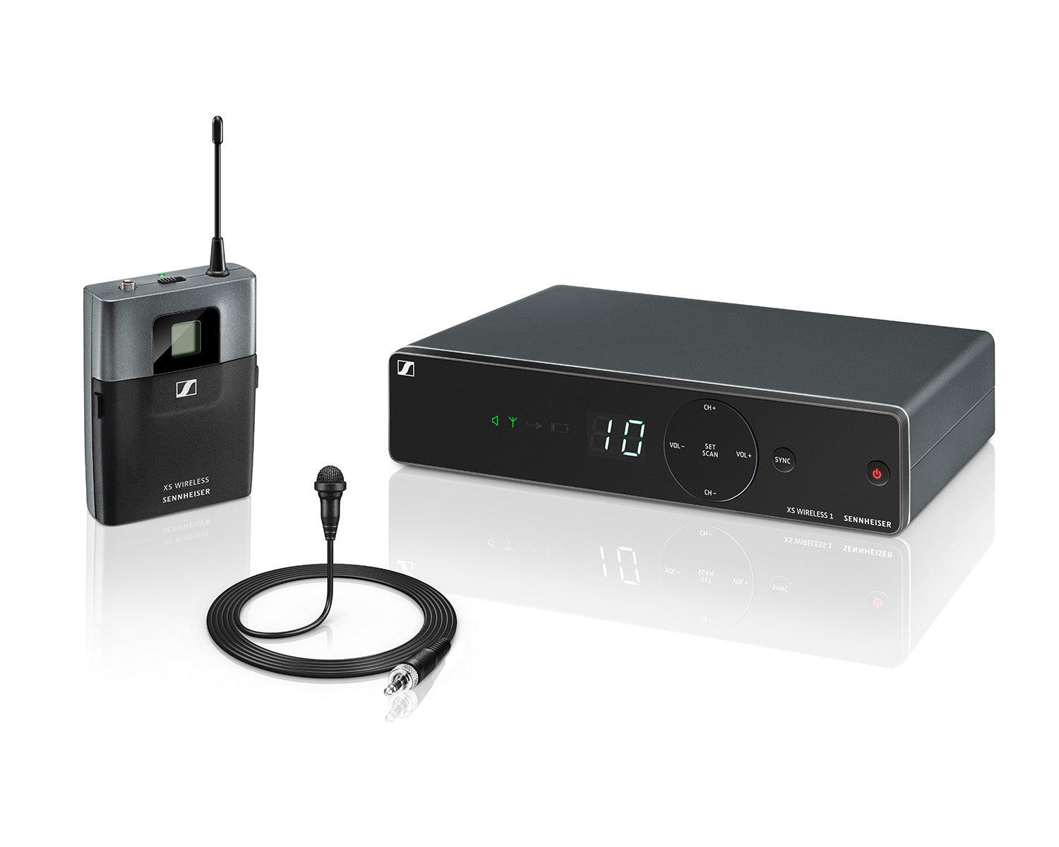 SENXSW1ME2 - Sennheiser XSW1 ME2 GB Lapel System with ME2 2 Omni Lapel Mic CH38 Image 1