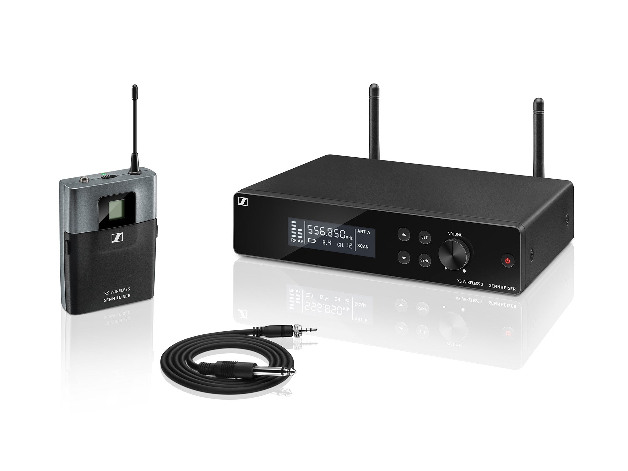 SENXSW2CI1E - Sennheiser XSW2 Ci1 E Guitar or Instrument System with 1 or 4inch Jack Cable CH70 Image 1