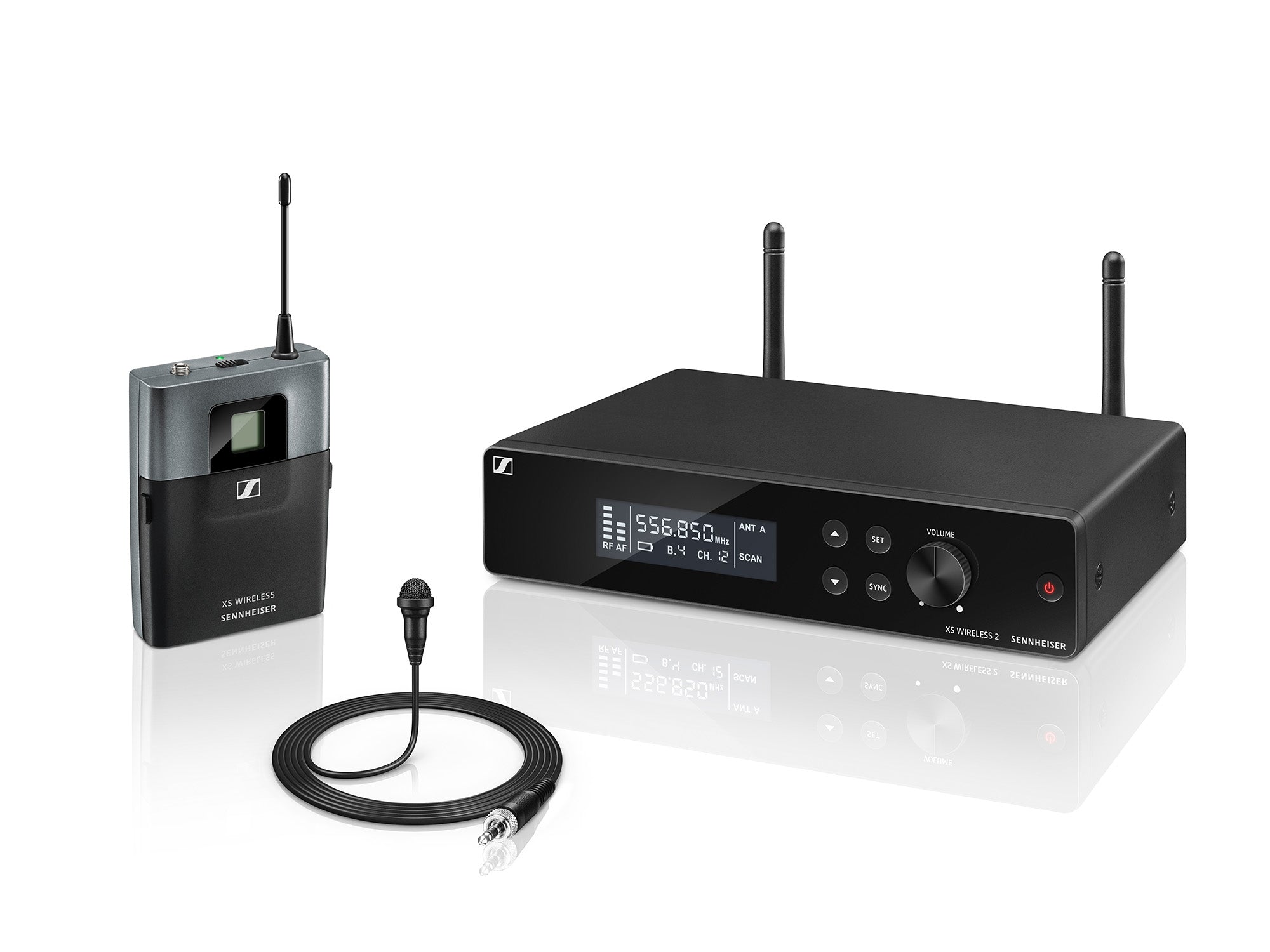 SENXSW2ME2E - Sennheiser XSW2 ME2 E Lapel System with ME2 2 Omni Lapel Mic CH70 Image 1
