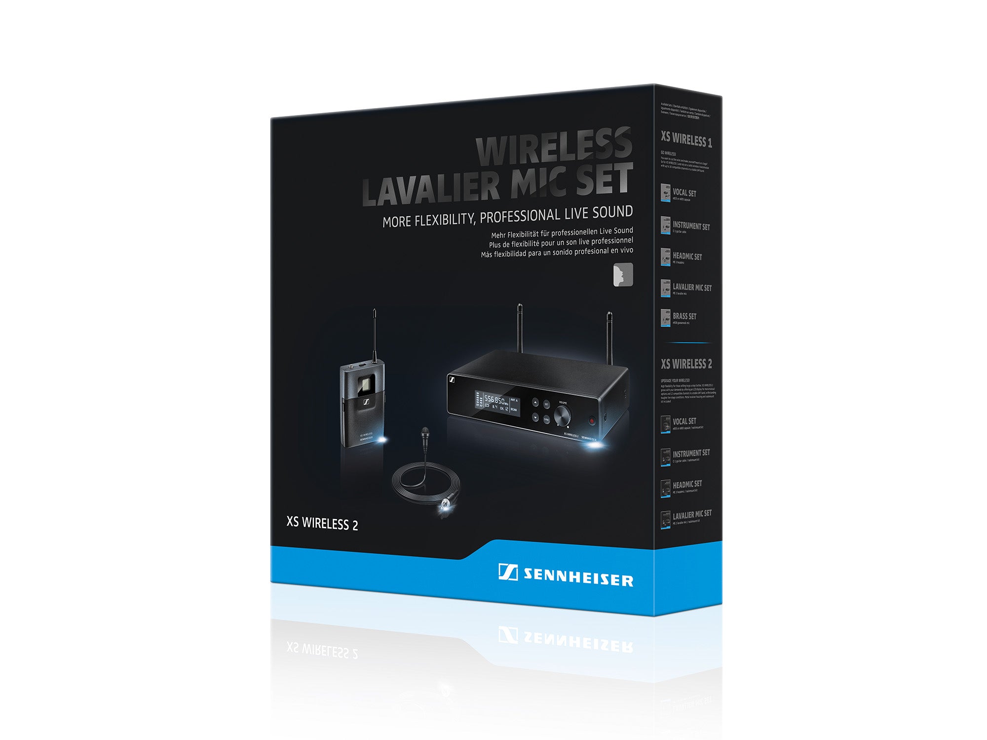 SENXSW2ME2E - Sennheiser XSW2 ME2 E Lapel System with ME2 2 Omni Lapel Mic CH70 Image 4