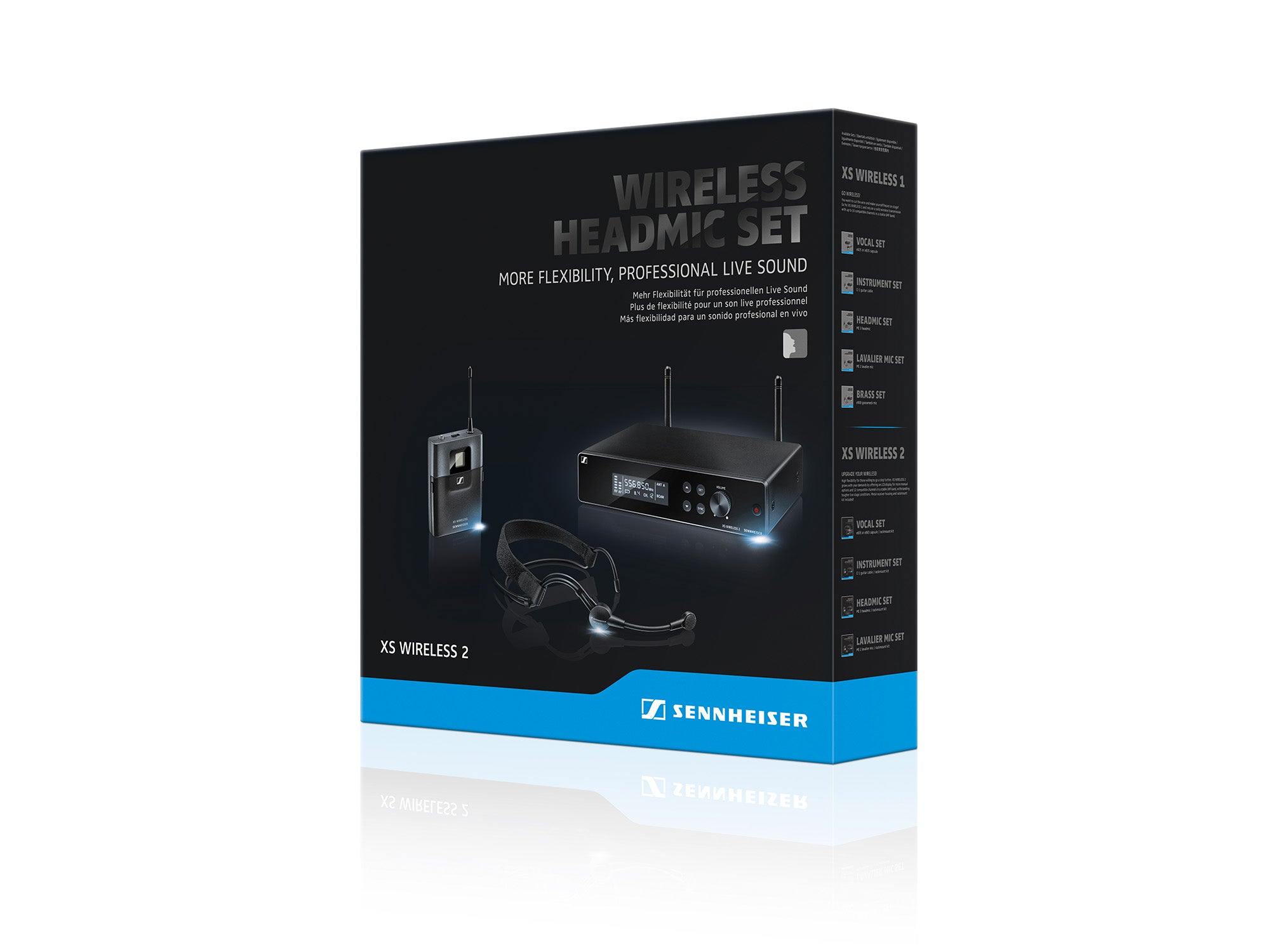 SENXSW2ME3E - Sennheiser XSW2 ME3 E Headworn System with ME3 Cardioid Headmic CH70 Image 4