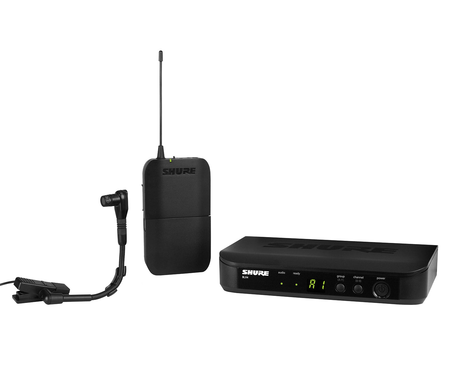 SHUBLX14UKB98K3E - Shure BLX14 or B98 Wireless Instrument Gooseneck Syst BLX4 or Beta 98H or C K3E Image 1