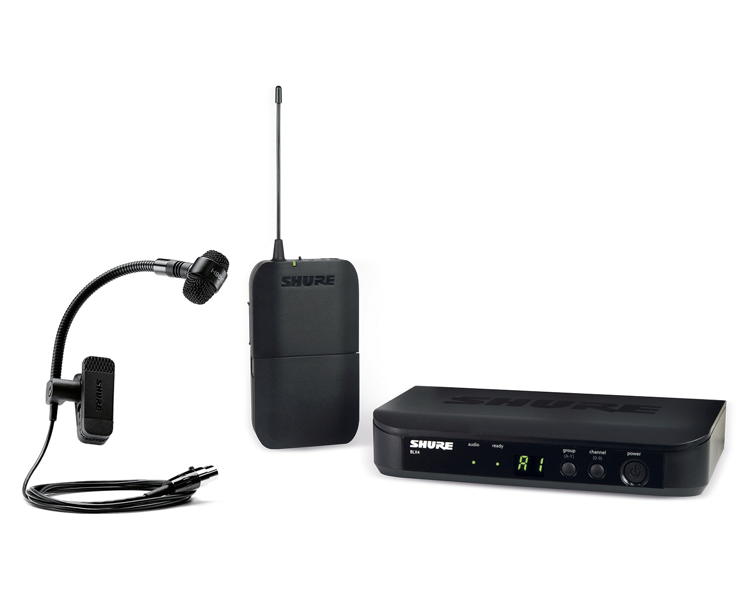 SHUBLX14UKP98HK3E - Shure BLX14 or P98H Wireless Instrument System BLX4 or PGA98H K3E Image 1