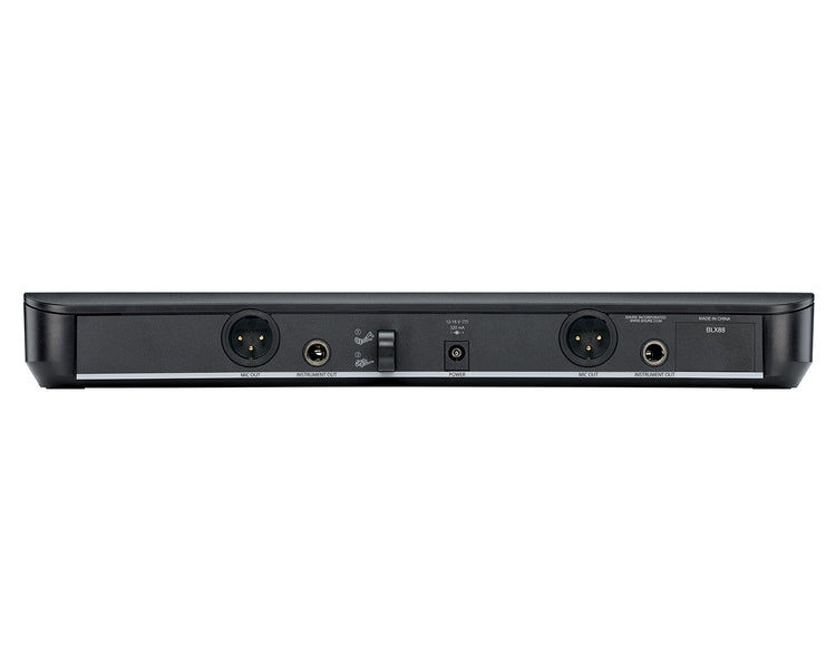 SHUBLX288UKSM58K3E - Shure BLX288 or SM58 Dual Wireless Handheld System BLX88 or 2xSM58 K3E Image 3