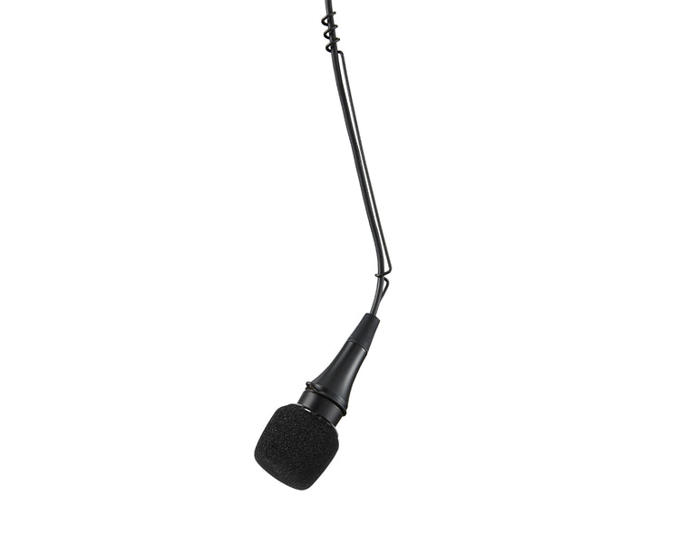 SHUCVOBC - Shure CVO B or C Cardioid Condenser Hanging Microphone with Preamp Black Image 1