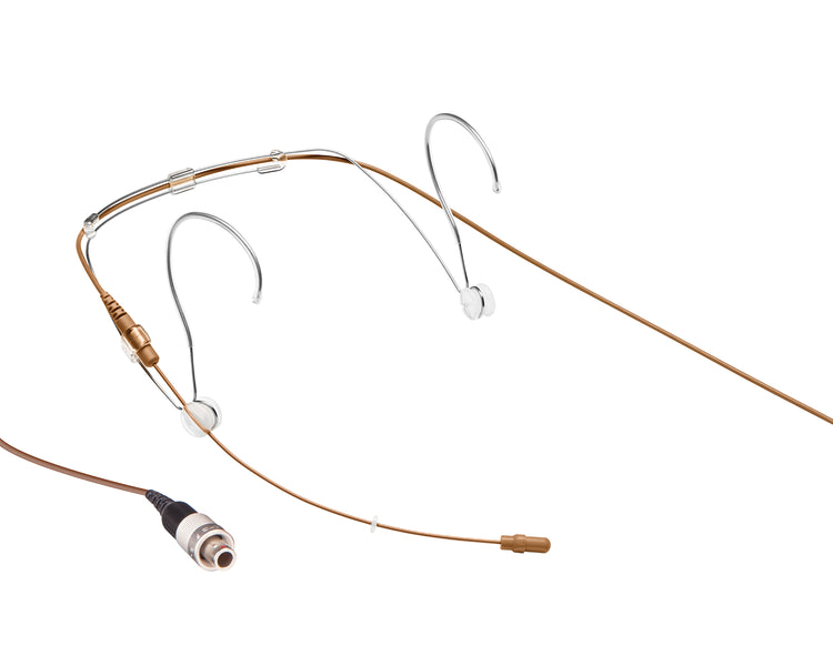 SHUDH5COLM3 - Shure DH5C or O LM3 DuraPlex DH5 Omni Headworn Mic LEMO3 IP57 Cocoa Image 1